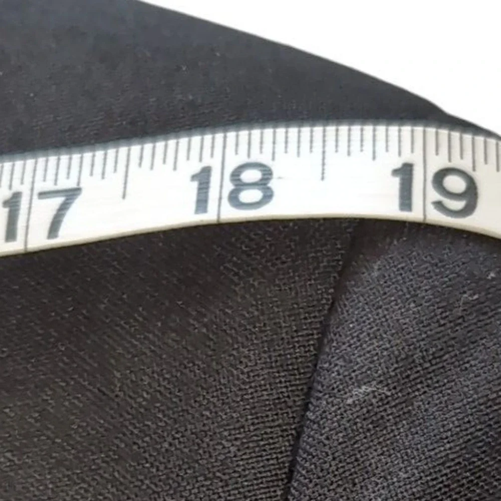 Gianelli Blazer Jacket Men's Size 44R Black Gold Buttons Polyester Wool‎ Blend
